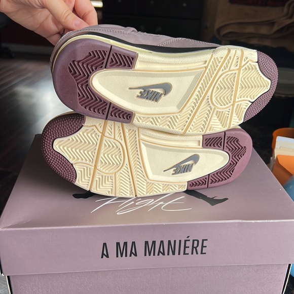 A Ma Maniére × Air Jordan 4 Retro ‘Violet Ore' - Picture 6 of 9